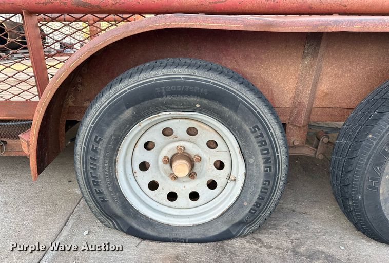 image for item DT6573 2007 C&M utility trailer