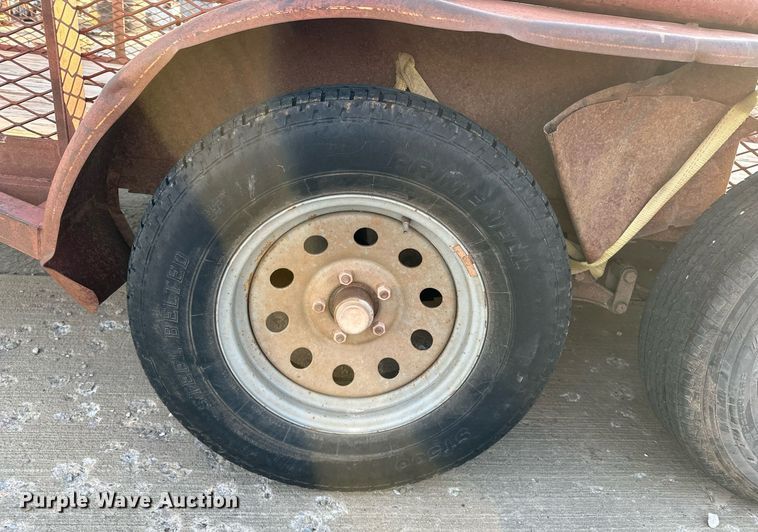 image for item DT6573 2007 C&M utility trailer