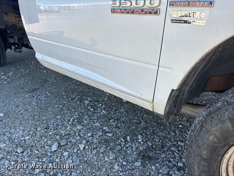 image for item DW7370 2015 RAM 3500 dump flatbed pickup truck