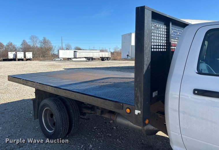 image for item DW7370 2015 RAM 3500 dump flatbed pickup truck