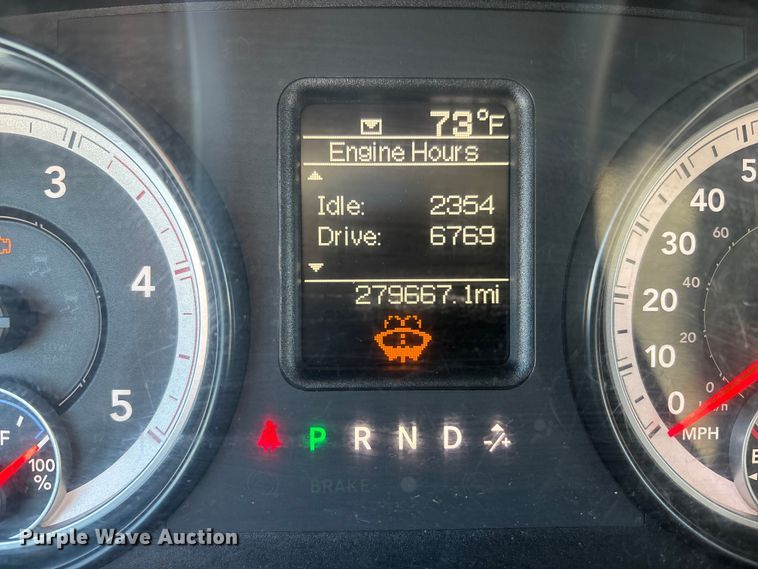 image for item DW7370 2015 RAM 3500 dump flatbed pickup truck