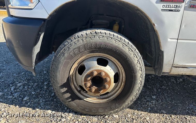 image for item DW7370 2015 RAM 3500 dump flatbed pickup truck