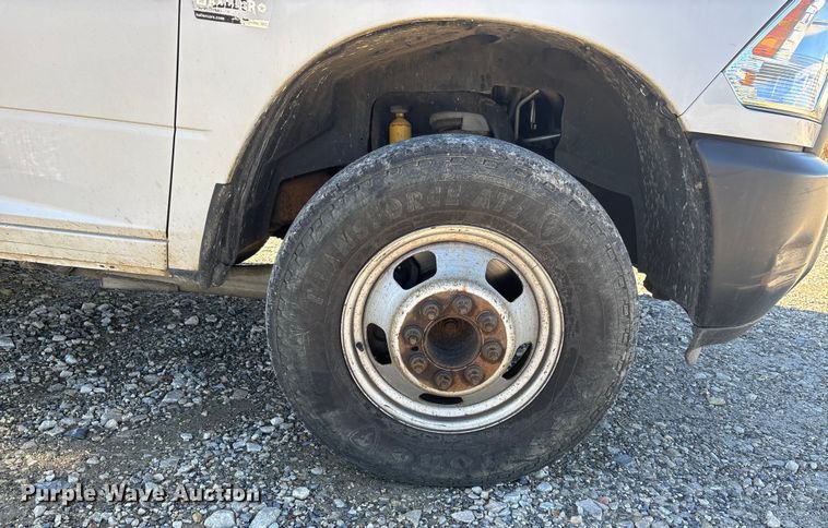 image for item DW7370 2015 RAM 3500 dump flatbed pickup truck