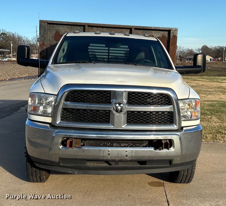 image for item DW7373 2017 RAM 3500 dump flatbed pickup truck