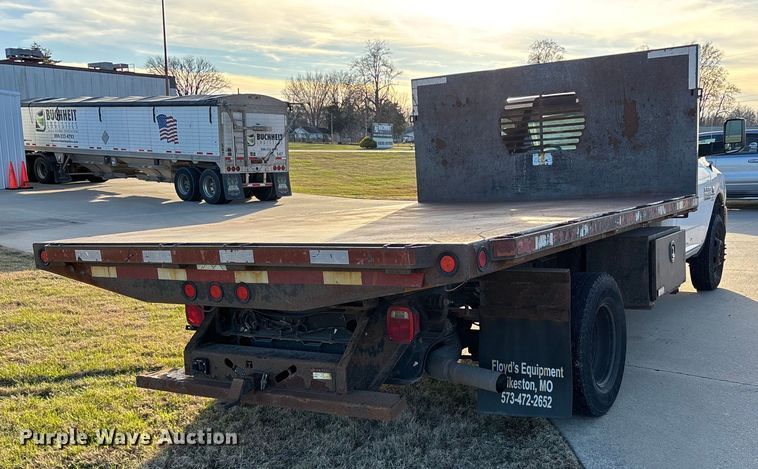 image for item DW7373 2017 RAM 3500 dump flatbed pickup truck