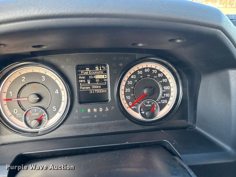 image for item DW7373 2017 RAM 3500 dump flatbed pickup truck