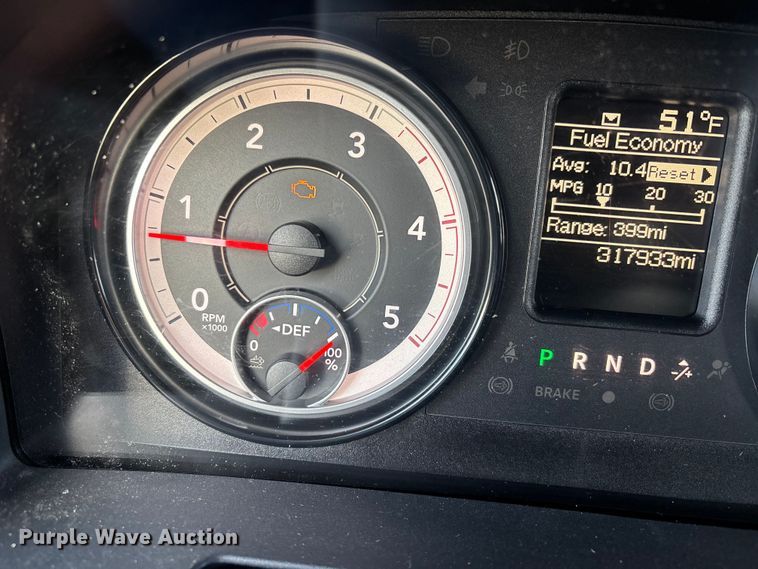 image for item DW7373 2017 RAM 3500 dump flatbed pickup truck