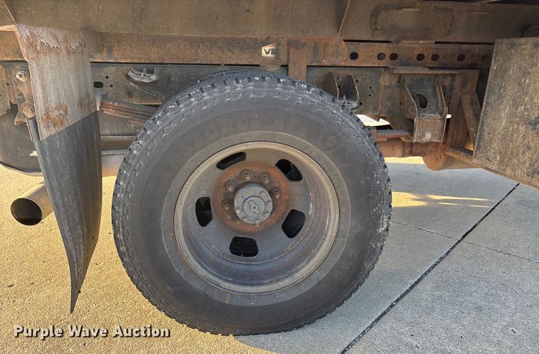 image for item DW7373 2017 RAM 3500 dump flatbed pickup truck