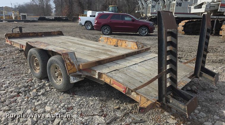 image for item DZ3726 2000 FAIM equipment trailer