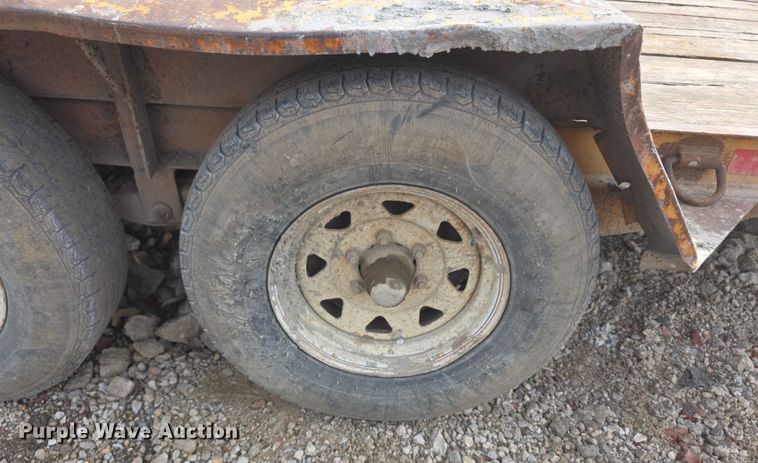 image for item DZ3726 2000 FAIM equipment trailer