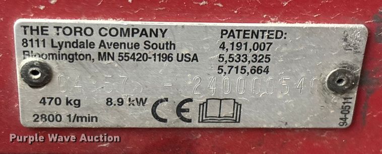 image for item ED2453 Toro Greensmaster 3150 reel mower