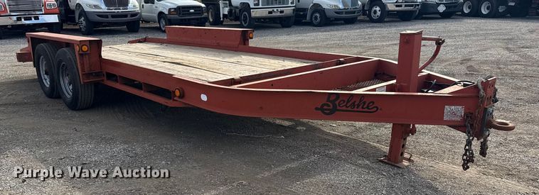 image for item EG1811 2011 Belshe Industries WB14 equipment trailer