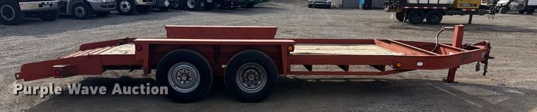 image for item EG1811 2011 Belshe Industries WB14 equipment trailer