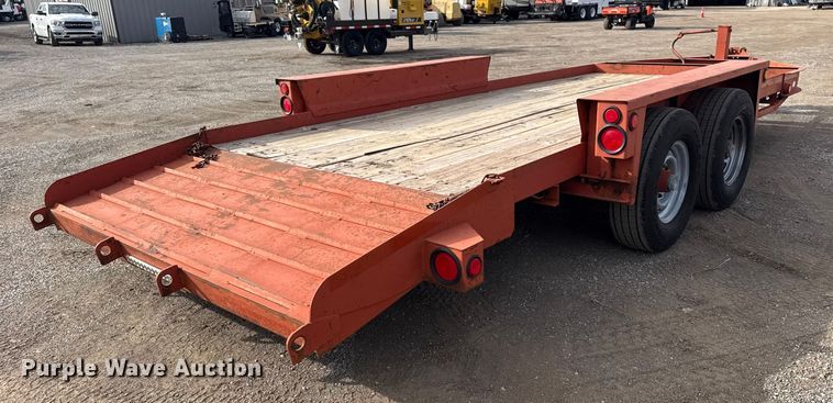 image for item EG1811 2011 Belshe Industries WB14 equipment trailer