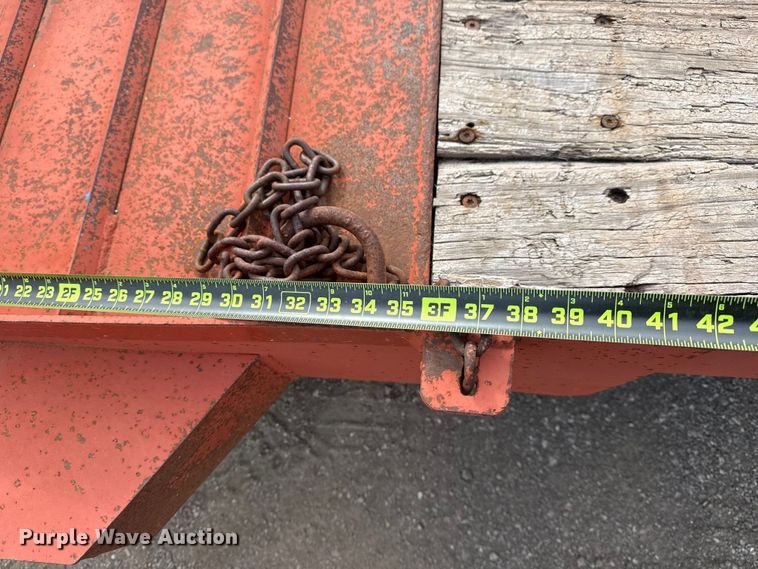 image for item EG1811 2011 Belshe Industries WB14 equipment trailer