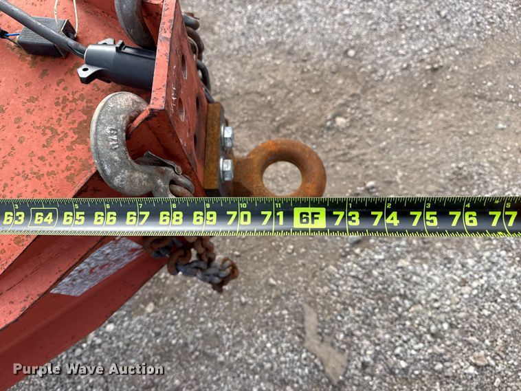 image for item EG1811 2011 Belshe Industries WB14 equipment trailer