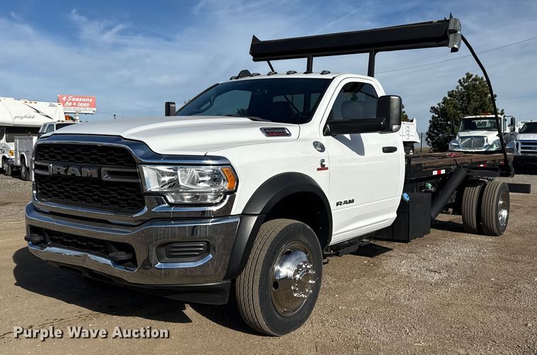 image for item EG1859 2022 RAM 5500 roll-off container truck