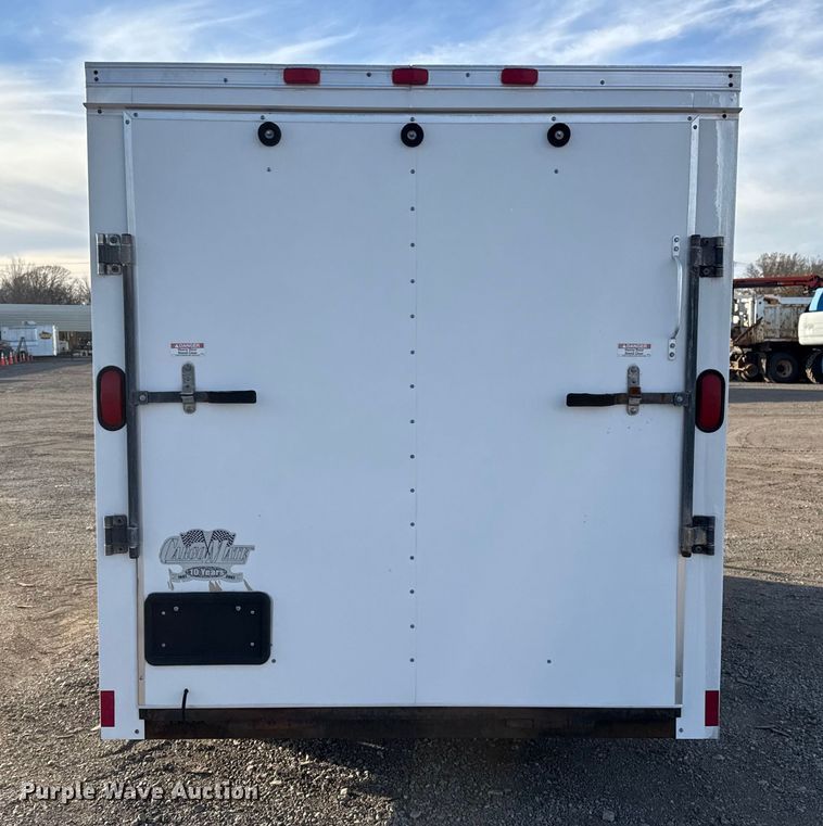 image for item EG1910 2008 Forest River Trailer enclosed cargo trailer