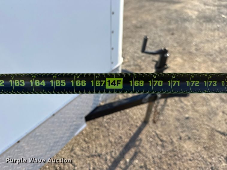 image for item EG1910 2008 Forest River Trailer enclosed cargo trailer