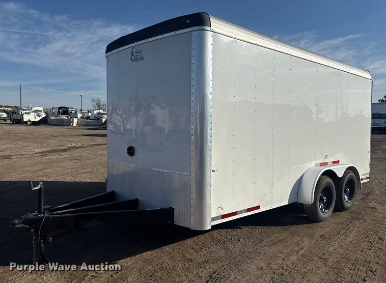 image for item EG1914 2022 Cargo Craft of Texas, Inc. Expedition 7162 enclosed cargo trailer