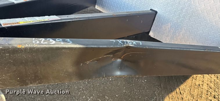 image for item EG1914 2022 Cargo Craft of Texas, Inc. Expedition 7162 enclosed cargo trailer