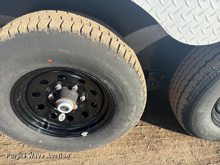 image for item EG1914 2022 Cargo Craft of Texas, Inc. Expedition 7162 enclosed cargo trailer