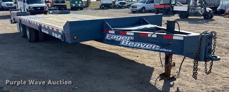 image for item EG1917 2008 Eager Beaver 10HA-PT equipment trailer