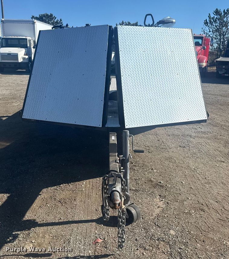 image for item EG1928 Shop built equipment trailer