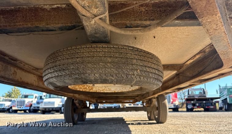 image for item EG1928 Shop built equipment trailer