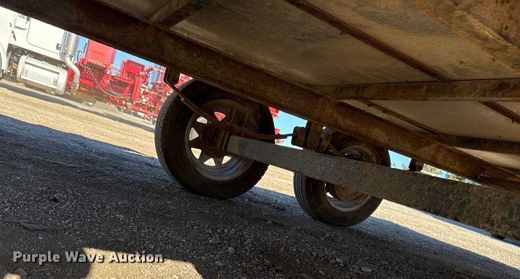 image for item EG1928 Shop built equipment trailer
