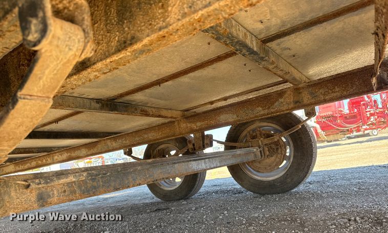image for item EG1928 Shop built equipment trailer