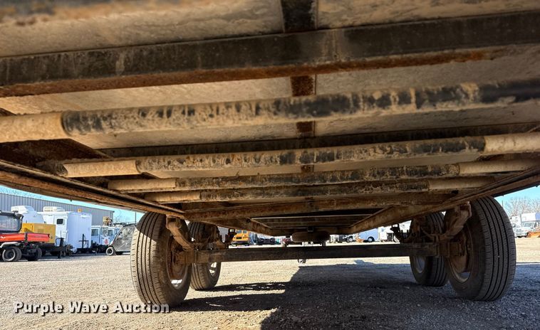 image for item EG1928 Shop built equipment trailer