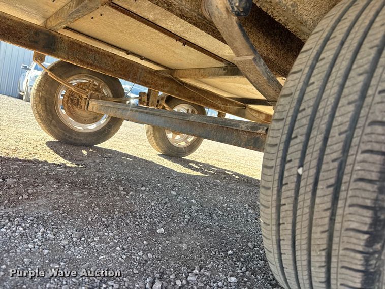 image for item EG1928 Shop built equipment trailer