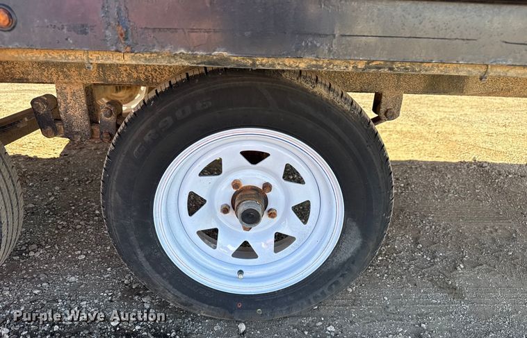 image for item EG1928 Shop built equipment trailer