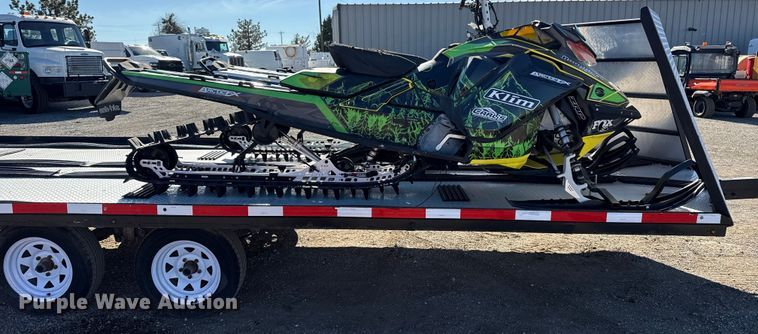 image for item EG1928 Shop built equipment trailer