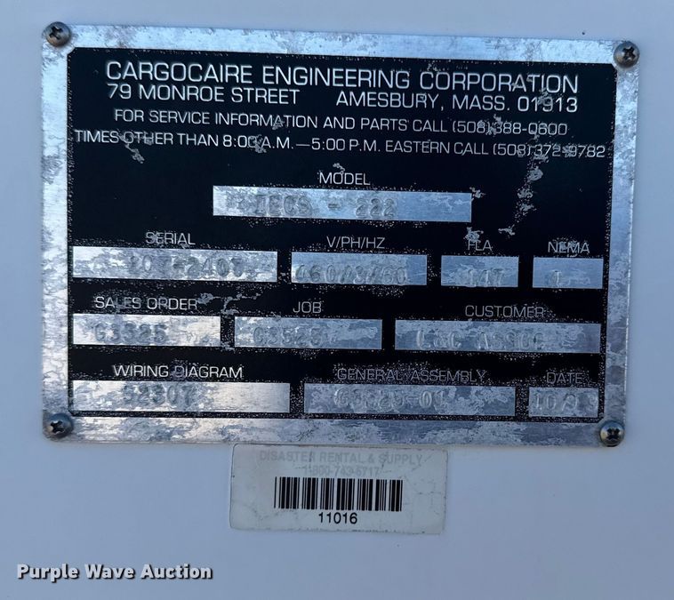 image for item EG1929 2000 Roadrunner flatbed trailer