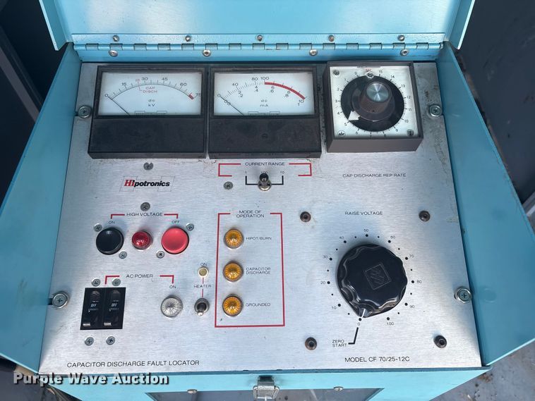 image for item EG8326 Hiportronics CF70//25-12C Underground Fault Tester