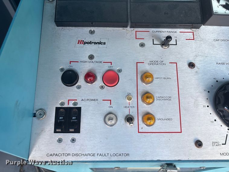 image for item EG8326 Hiportronics CF70//25-12C Underground Fault Tester
