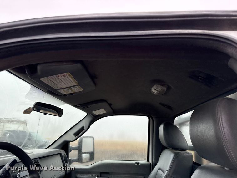 image for item EN0167 2013 Ford F550 Super Duty flatbed truck