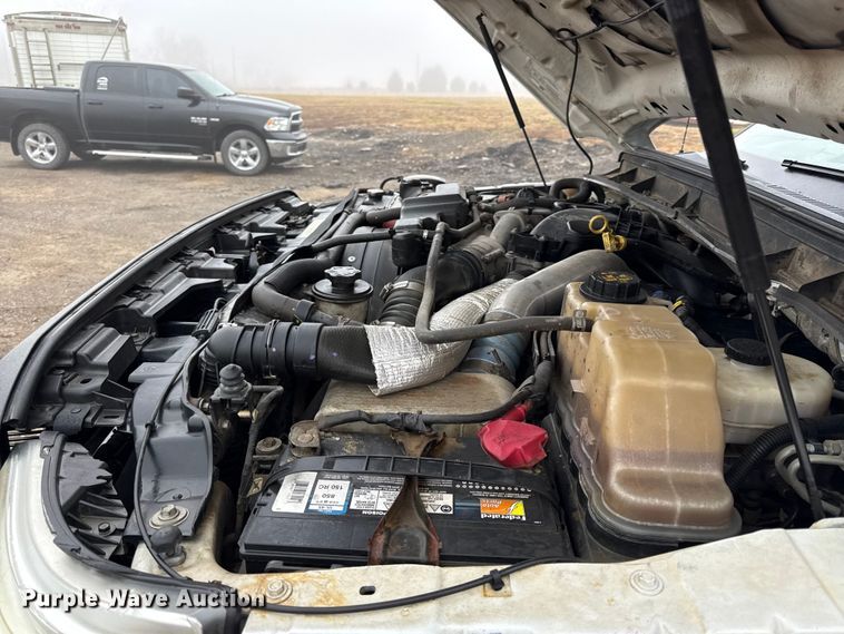 image for item EN0167 2013 Ford F550 Super Duty flatbed truck