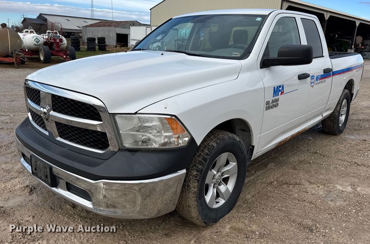 image for item EN0784 2013 RAM 1500 Ext. Cab pickup truck
