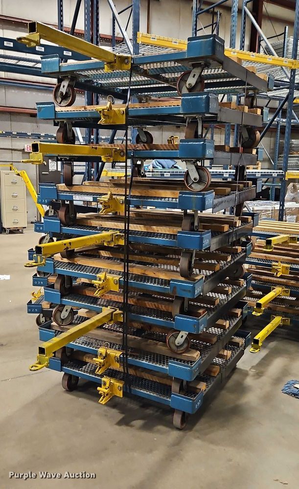 image for item EO4912 (18) tugger pallet wagons