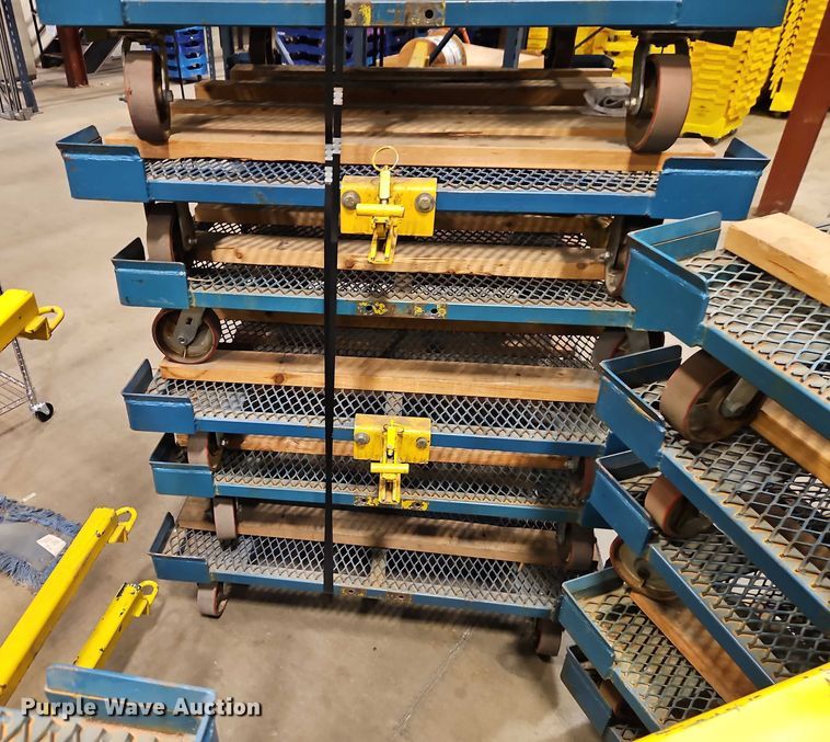 image for item EO4912 (18) tugger pallet wagons