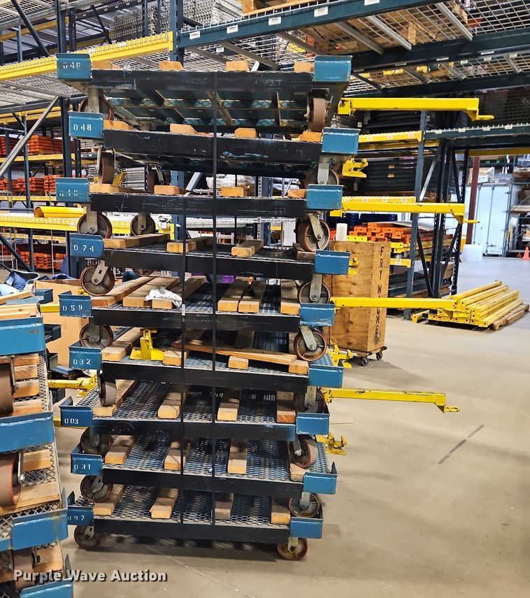 image for item EO4912 (18) tugger pallet wagons