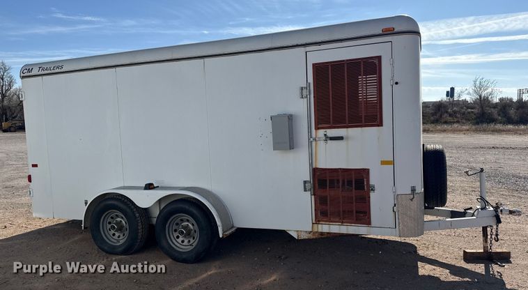 image for item EP2673 2003 CM enclosed cargo trailer
