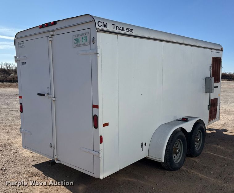 image for item EP2673 2003 CM enclosed cargo trailer