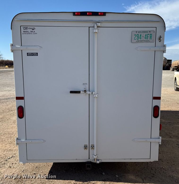image for item EP2673 2003 CM enclosed cargo trailer