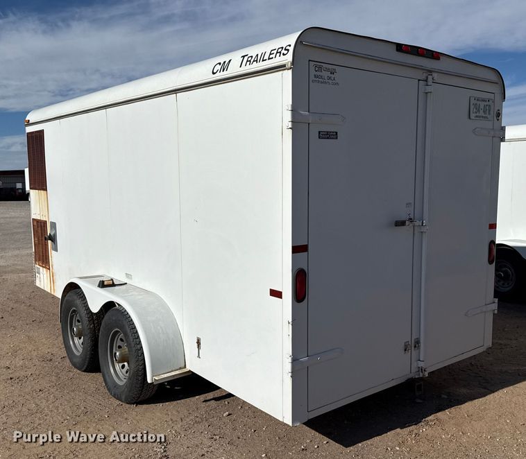 image for item EP2673 2003 CM enclosed cargo trailer
