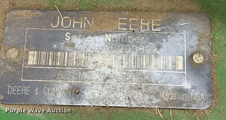 image for item EP2679 John Deere ZTrak F680 ZTR lawn mower