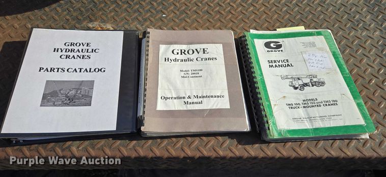 image for item ES2558 1972 Grove TMS100 crane